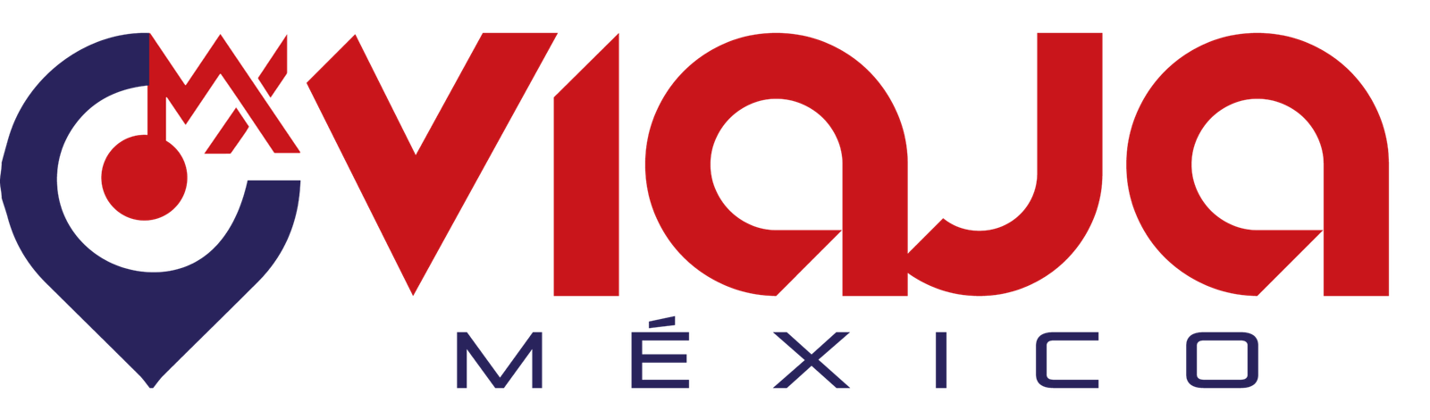 VIAJA MÉXICO LOGO 2026 BCO